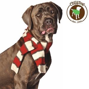 Chilly Dog Sweater Striped Scarf